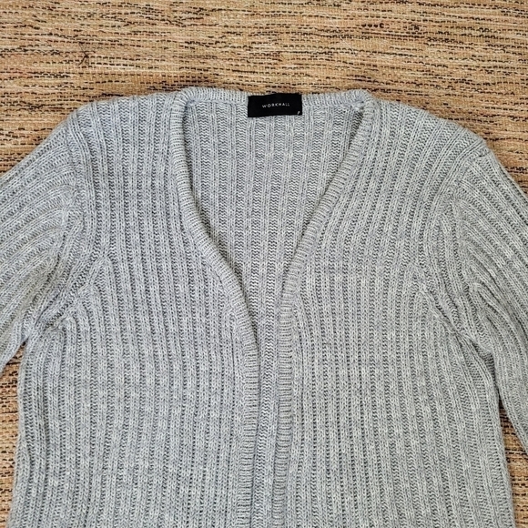 WORKHALL Open Knit Cardigan - Picture 2 of 9